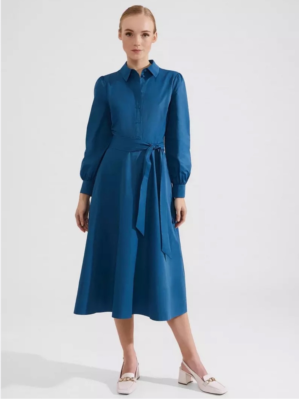 Hobbs London Ivana Dress blue - Picture 1 of 10
